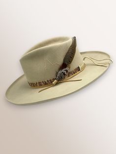 Phelps - JW Bennett Luxury Fur Felt Fedora For Country Events, Cheap Casual Outdoor Hat Bands, Fitted Luxury Hat Band For Wedding, Western Wedding Hat With Feather, Cheap Classic Hat Bands For Spring, Adjustable Casual Hat Bands, Hat Bands Diy Ideas, Designated Marksman, Bohemian Hat