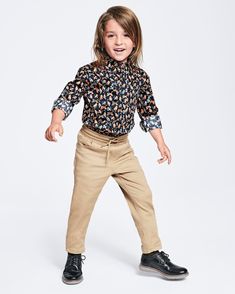 Oh boy! Kid sized features, grown up quality. Grown Up, Khaki Pants, Pants, Trousers