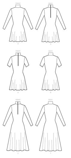 the instructions for how to make a dress with pleated sleeves and long sleeves,