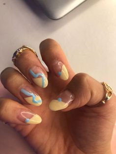 Almond Acrylic Nails Designs Minimalist, Nail Design Glitter, Her Nails, Nail Jewelry, Fire Nails, Dream Nails, Funky Nails