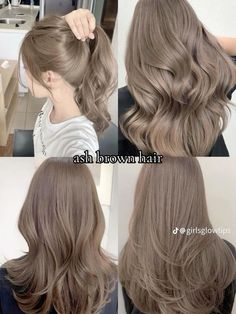 #ashbrown #haircolor Two Block Hairstyle, Block Hairstyle, Hairstyles For Black Girls Braids, Braids Hairstyles 2023, Black Girls Braids, Beige Hair Color, Hairstyle Korean, Hairstyle Boy, Boy Hairstyle