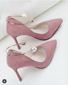 Cinderella Shoes, Pink High Heels, Girly Shoes, Gorgeous Shoes, Charlotte Olympia