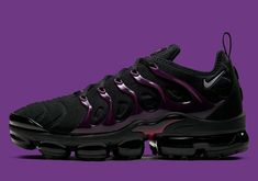 #ad Find ideas and inspiration for Nike Air VaporMax TN Plus men's black/purple air cushion shoes shipping free, Fashion Mens Shoes Nike Vapor Max Plus, Nike Air Max Plus Black, Vapormax Plus Black, Vapor Max Plus, Tn Plus, Air Vapormax Plus, Nike Air Vapormax Plus, Nike Vapormax, Air Vapormax