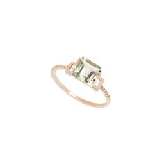 GATSBY Ring Green Amethyst Rings With Gemstone Accents For Wedding, Fine Jewelry Rings With Green Amethyst Gemstone Accents, Yellow Gold Ring With Green Amethyst And Accent Stones, Green Amethyst Wedding Rings With Gemstone Accents, Elegant Green Amethyst Rings With Center Stone, Elegant Green Amethyst Topaz Ring, Elegant Green Amethyst Topaz Gemstone Ring, Luxury Green Amethyst Rings With Accent Stones, Elegant Yellow Gold Green Amethyst Rings