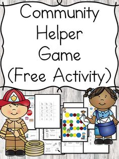 the community helper game is an engaging activity for children to practice their skills