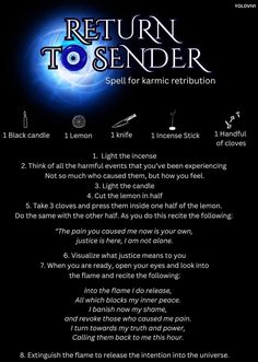 How To Keep A Spell From Backfiring, Banish Enemy Spell, Hoodoo Protection Spell, Return To Sender Prayer, Return To Sender Sigil, Baneful Magick, Return To Sender Spell, Lottery Spell