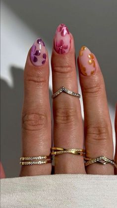 40+ Trendy Almond Nails You Can't Get Around on Pinterest This Year features the ultimate Nagel Inspo for bold, stylish nails. From edgy grunge nails and chic purple nail looks to medium almond and almond acrylic nails, these designs have Nail Swag covered. Find unique almond nails designs with gold accents, crome nails, and playful Paznokcie Hello Kitty details. Perfect for pairing with Makijaż Smokey Eye or adding Kutek Disney flair, these Nagel Tips and Manikur Kuku ideas bring fresh inspi... Cool Short Almond Nails, Short Almond Nails Summer, Trendy Acrylic Nails, Blue And White Nails, Classy Acrylic