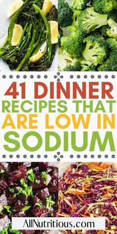 Embark on a culinary journey toward healthier, tastier dinners with our guide. This list introduces you to a realm of healthy dinner recipes and easy meal ideas, incorporating low sodium alternatives. Implement these quick easy recipes into your routine for stress-free dinner times. Healthy Low Sodium Dinner Recipes, Low Salt Dinners, Kidney Diet Recipes