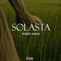 the cover of solasta bright sunny, irish folk novel by john o'connor