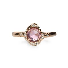 Sirciam Infinite Love Pink Sapphire Ring | Quadrum Gallery Pink Sapphire Ring Engagement, Pink Sapphire Ring, Rose Gold Jewelry, Pink Ring, A Rose