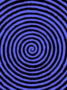 an abstract blue and black background with spirals