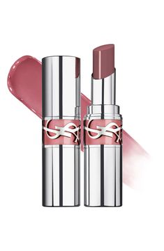 What it is: A buildable lipstick-to-oil hybrid made with six nourishing oils for a smooth glide, a creamy shine and up to 24-hour hydration. What it does: This iconic lip color offers the color of a lipstick with the slip of an oil. Made with a 60% oil base and fig pulp, the formula melts on lips for instant hydration and softer, moisturized lips over time. Choose from neutral everyday nudes to pops of mauve and pink. How to use: Define your lip contours with Touche Éclat (sold separately) befor Random Belongings, Lip Oil Stick, Track Bag, Madison Williams, Moisturized Lips, Makeup Help, Makeup Spray, Lip Contouring, Ysl Beauty