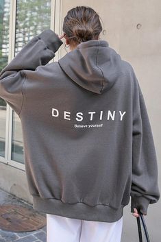 Oversize Destiny Believe Yourself Aesthetic Vintage Hoodie Have questions? We love to chat. Handmade in Turkey by our craftswomen. Please note that all items are knitted by hand and therefore each item is unique. While most orders are shipped within the next few days, some colors and sizes are made to order, hence can take up to 10 business days to ship. ❤ Product Care Maintaining this product is a breeze as it can be safely washed in the washing machine at 30 degrees. Rest assured, the high-quality print technology ensures that the vibrant colors will resist fading with ease. For detailed measurements, please refer to the size chart. ** explore our wide range of streetwear collection in our store ** https://www.etsy.com/shop/storeserendipity Nice Hoodies, Oversized Hoodie Outfit, Hoodie Design Ideas, Positive Hoodie, Aesthetic Hoodies, Hoodies Aesthetic, Hoodie Aesthetic, Trendy Hoodies, Aesthetic Hoodie