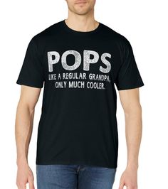 PRICES MAY VARY. Graphic Pops grandpa grandfather gifts for friends relatives & family, on your favorite holiday, Fathers day & year round. Humor vintage sarcastic inspired fashion novelty clothing, fit & sizes men, women, kids, boys and girls. Lightweight, Classic fit, Double-needle sleeve and bottom hem Retro Cotton T-shirt For Father's Day, Retro Letter Print Tops For Father's Day, Funny Screen Print Top For Father's Day, Funny Father's Day Tops With Screen Print, Funny Screen Print Tops For Father's Day, Funny Print Tops For Father's Day, Grandpa Funny, Grandfather Gifts, Novelty Clothing