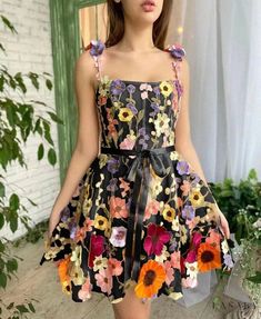 Lasaky - 3D Floral Embroidery Bodycon Dress Holiday Dresses Women, Elegant Embroidery, Prom Designs, Vestidos Prom, Women Formals, Black Sheath Dress, Suspender Dress, Moda Plus Size, Flower Embroidery