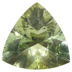 a very pretty green diamond on a white background