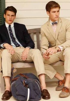 Men In Suits, Sitting On A Bench, Custom Dress Shirts, Der Gentleman