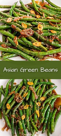 Asian Green Beans Recipe, Asian Green Bean Recipes, Chinese Green Bean Recipes, Simple Green Beans, Chinese Green Beans, Asian Green Beans, Easy Green Beans, Green Beans Recipe, Asian Spices