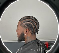 Cornrows With Taper Men, Cornrows Design For Men, Blond Cornrows Men, Thick Cornrows Braids Men, M Hairline, Cornrow Ideas For Men, Mens Straight Back Cornrows, Men Braid Styles, Conrows Hairstyles