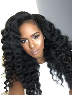 Blowout Ideas, Wavy Blowout, Natural Hair Blowout, Hair Blowout, Hairstyles Natural, Blowout Hair, Long Natural Hair