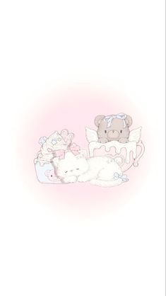 Kawaii Cat Drawing, Simplistic Wallpaper, Cute Wallpapers For Ipad, Wallpaper Iphone Neon, Cute Food Drawings, Iphone Wallpaper Images