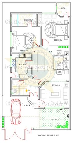 the first floor plan for an apartment