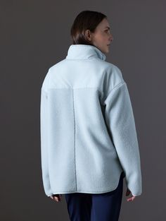 Made of recycled sherpa fleece, the travel-friendly Terrain Fleece Anorak delivers responsibly-made comfort and warmth. Cozy Fleece Outerwear With Funnel Neck, Cozy Half-zip Outdoor Outerwear, Cozy Fleece Half-zip Outerwear, Cozy Half-zip Fleece Outerwear, Sherpa Fleece, Card Sizes, Flight, Size Chart, Travel