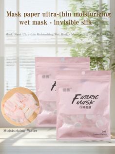 50pcs Women's Moisturizing Wet Facial Mask 20 Pieces, 50 Pieces And 10 Pieces Experience Pack - Multi Specification, Material Silk And Non-Woven Fabric, Cold And Hot Dual-Use Facial Mask Paper, Easy To Carry, Easy To Operate, Apply Facial Mask Multicolor    Polyester  Face Mask Sheet   Beauty Tools, size features are:Bust: ,Length: ,Sleeve Length: Face Mask Sheet, Mask Paper, Silk Mask, Mask Sheet, Cold And Hot, Diy Mask, Facial Mask, Facial Masks, Skin Care Tools