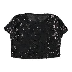 Description:Vintage black Unbranded sequin top, fits medium.GENDER: womens CONDITION: very good.STYLE: sequin topERA: 1990sCOLOUR: blackFABRIC: polyester Party Crew Neck Top With Contrast Sequin, Contrast Sequin Crew Neck Top For Party, Fitted Black T-shirt For Party, Fitted Sequined T-shirt For Party Season, Fitted Sequin T-shirt For Party, Fitted Sequin Party T-shirt, Black Party Top With Contrast Sequin, Black Party Tops With Contrast Sequin, Black Sequined T-shirt For Party