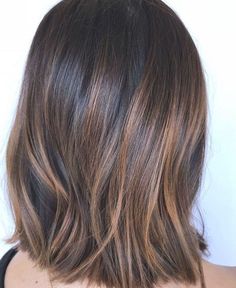 Balayage Hair Caramel, Chocolate Brown Hair Color, Short Brown Hair, Caramel Hair, Short Hair Balayage, Haircuts For Medium Hair, Brown Hair With Highlights, Hair Haircut