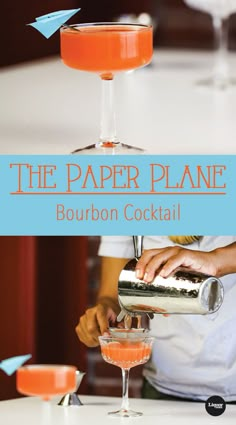 the paper plane bourbon cocktail recipe