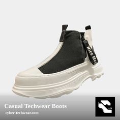 💰 Looking for a steal? Casual Techwear Boots is now selling at $139.95 💰 👉 Product by CYBER TECHWEAR® 👈 Trendy Ankle-high Boots For Streetwear, Casual High-top Platform Boots With Zipper Closure, Casual High-top Platform Boots With Zipper, Trendy High-top Martin Boots For Streetwear, Trendy Martin High-top Boots For Streetwear, Trendy Heeled Boots For Streetwear In Fall, Trendy Heeled Boots For Fall Streetwear, Trendy Ankle-high Heeled Boots For Streetwear, Trendy Streetwear Platform Boots