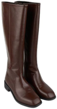 Faux Leather Boots With Leather Lining For Office, Classic Faux Leather Boots For Work, Casual Faux Leather Boots For Office, Faux Leather Boots For Business In Fall, Leather Long Boots, Long Leather Boots, Festival Trends, Stylish Women Fashion, Korean Street