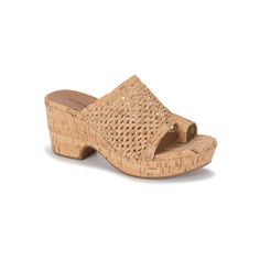 These Baretraps Bethie women's wedge sandals offer eye-catching style. Click this FOOTWEAR GUIDE to find the perfect fit and more! These Baretraps Bethie women's wedge sandals offer eye-catching style. Click this FOOTWEAR GUIDE to find the perfect fit and more! FEATURES Woven upper Cork-wrapped wedge Slip-on for easy on and offDETAILS Manmade upper and outsole Fabric, manmade lining Almond toe Slip-on Padded footbed 3-in. heel 1-in. platform Spot clean Imported Size: 9.5. Color: Natural. Gender: Cheap Wedge Sandals With Cushioned Footbed, Cheap Comfortable Flat Wedge Sandals, Comfy Wedges Sandals Miggon 🛍️, Cheap Cushioned Ankle Strap Footbed Sandals, Cheap Casual Wedge Sandals With Textured Footbed, Cheap Modern Wedge Sandals With Cushioned Footbed, Cheap Summer Wedge Sandals With Cushioned Footbed, Cheap Sandals With Textured Footbed, Womens Sandals Wedges