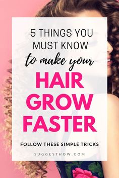 Hair growth secrets to properly care and grow hair longer and faster How Long Does It Take To Grow Hair, Make Hair Grow Faster, Grow Thicker Hair, Growing Hair, How To Grow Your Hair Faster, Hair Growing Tips