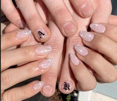 Boy And Girl Matching Nails, Matching Christmas Nails With Boyfriend, Matching Manicure With Boyfriend, Couple Manicure, Bf And Gf Matching Nails, Couples Manicure