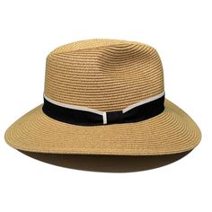 The Saint Martin Paper Braid Safari Fedora is a striking hat that provides an excellent complement to your outfit! It provides excellent sun protection with it's 3" brim that is neither too short nor too long. A paper braid style, this fedora is quite durable and can withstand some packing and crushing without being damaged. It is trimmed with a two tone black/white grosgrain band that ends on the right side that is traditional for women styles. Inside you'll find a printed Saint Martin sweatband that has a size adjuster at the back to help with the perfect fit! The details: Brim: 3" Crown: 4.25" -Inner sweatband with size adjuster -Packable -Durable Upf Clothing, Outback Hat, Fedora Hats, Long A, The Saint, Saint Martin, Fedora Hat, Too Short, Braid Styles