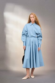 Soft Summer Deep, Cut Blazer, Long Slip Dress, Long Slip, 2025 Fashion, Soft Summer, Halterneck Dress, The Blues, Vogue Runway