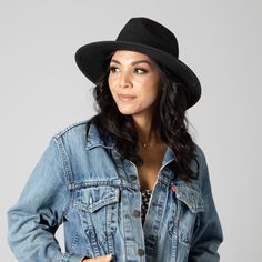 This clean, classic fedora is water repellant, making it the perfect outdoor accessory for any occasion. This hat features a simple, classic aesthetic that pairs well with both casual and dressed up outfits. Being water repellant means this hat can be taken to the pool or in the rain without getting bogged down. Features 80% paper, 20% polyester 3.25" brim Women's One Size Water-Resistant Casual Wide Brim Boater Hat For Winter, Winter Casual Wide Brim Boater Hat, Casual Winter Wide Brim Boater Hat, Adjustable Fedora Straw Hat For Fall, Classic Fedora Panama Hat For Everyday, Casual Short Brim Boater Hat For Fall, Casual Boater Hat With Short Brim For Fall, Casual Fall Boater Hat With Short Brim, Classic Everyday Fedora Panama Hat