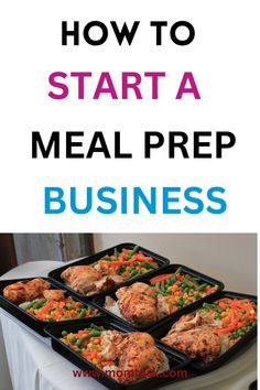 how to start a meal prep business