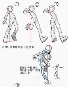 how to draw the human figure step by step drawing instructions for beginners in english and korean