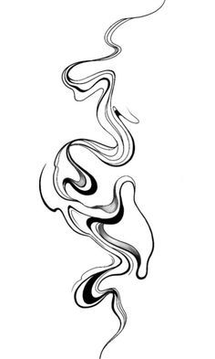 Line Art Tattoos Forearm, Swirl Spine Tattoo, Gap Filler Tattoo Design, Swirl Tattoo Designs, Medium Size Tattoo, Swirly Tattoo, Bedroom Ideas Minimalist, Blatt Tattoos, Tato Flash