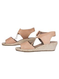 In need of a vacation? Pick up these Eileen Fisher wedges for the trip! These sleek neutral sandals feature a woven wedge that is sure to elevate your tropical look. Pair with a sundress and straw bag for dinner and drinks by the beach. Size 10 Leather upper w/ strappy design Slip on closure Wedge w/ woven design Leather sole and footbed w/ no wear Original box and dustbag included Wedge 2" Leather Wedge Sandals For Spring Beach Occasion, Natural Color Open Toe Wedge Sandals For Spring, Summer Beach Vacation Wedge Sandals, Beige Open Toe Wedge Sandals For Summer Outings, Leather Wedge Sandals For Summer Vacation, Summer Open Toe Wedge Sandals, Summer Wedge Heel Sandals For Outings, Summer Wedge Heel Sandals For Summer Outings, Summer Open Toe Wedge Sandals For Outings