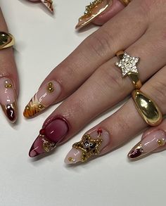 ❤️🐆⚜️ Nails