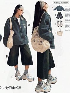 Japan 2024 Fashion, Y2k Fashion Modest, Asian Casual Outfits, Taiwan Street Fashion, Japan Street Wear, Grunge Tomboy, Modest Grunge, Taiwan Outfit, Modest Outfits Aesthetic