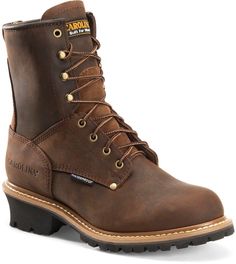 Logger Boots, Mens Rugged, Leather Work Boots, Rugged Leather, Rugged Style, Work Boots Men, Safety Boots, Crazy Horse, Mens Leather