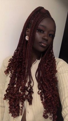 Hair Color Braids, Doll Braids, Angel Braids, Braids In A Bun, Brides Hairstyles, Pencil Hair, Red Braids, Braids Color, Hairstyle Black