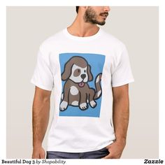 Beautiful Dog 3 T-Shirt Mens T, Best Dogs, Long Sleeve Shirts, Mens Graphic Tshirt, Mens Tshirts