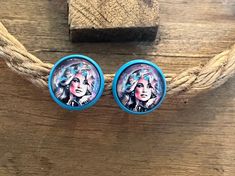 12mm Lightweight  Lead and nickel free Hypoallergenic Candle Glow, Dolly Parton, Blue Butterfly, Jewelry Earrings Studs, Jewelry Earrings, Accessory Gift, Display Homes, Stud Earrings, Electronic Accessories