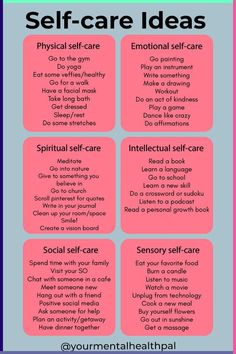 Self-care ideas for physical self-care, emotional self-care, spiritual Self-care, intellectual self-care, social self-care and sensory self-care. #selfcare #selfcaretips Heal Yourself, Home Remedy For Cough, Skin Natural Remedies, Cold Sores Remedies, Poor Circulation, Natural Sleep Remedies, Cold Home Remedies, Natural Cough Remedies, Learn A New Skill